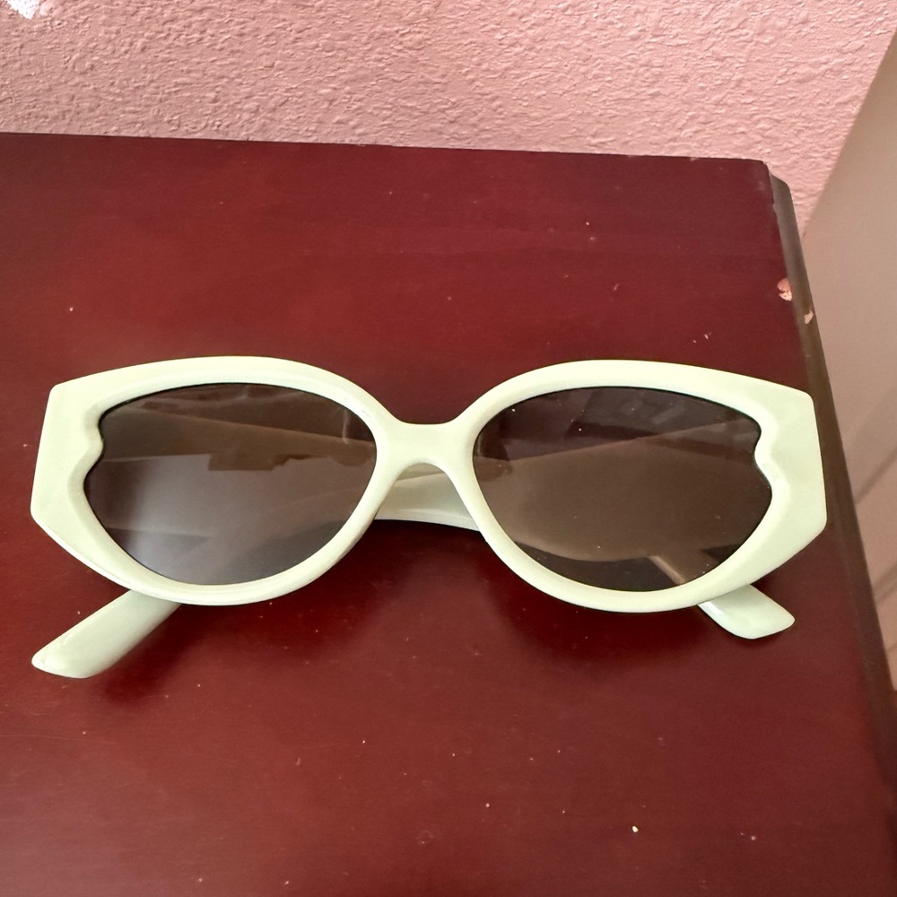 Light Green Pastel Sunglasses